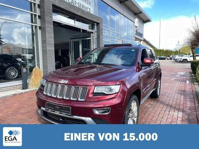 gebraucht Jeep Grand Cherokee 3,0 CRD Summit Bi-Xenon Navi Pano FondTV