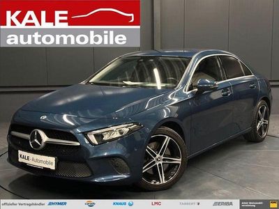 Gebraucht Mercedes A250 Progressive 224 PS (164 kW) 2021 Denimblau metallic Limousine