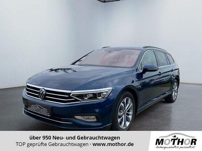 Aquamarinblau (metallic) Gebraucht 2023 VW Passat Business Kombi | 29.980 € (Etwas zu teuer)