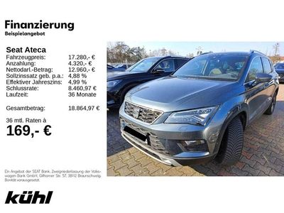 Gebraucht Seat Ateca XCELLENCE 150 PS (110 kW) 2016 Rodium grau SUV