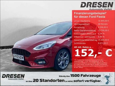 gebraucht Ford Fiesta ST-Line Automatik AHK-abnehmbar LED ACC Klimaautom DAB Keyless Entry Keyless Parklenkass.