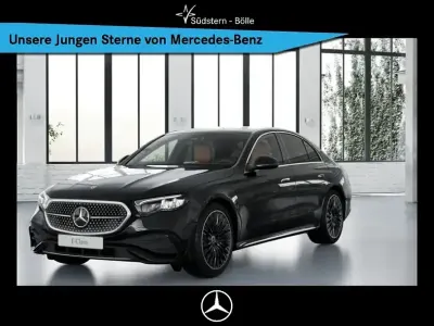 Brugt Mercedes E220 AMG 197 HK (144 kW) 2024 Sort Sedan