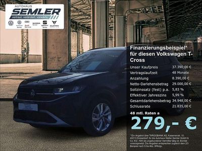 Nuova VW T-Cross R 150 CV (110 kW) 2025 Nero SUV