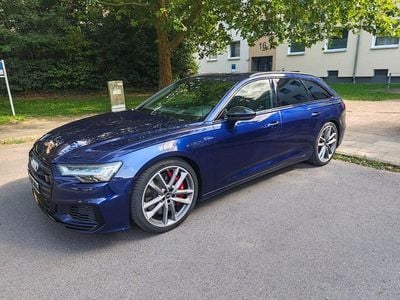 Second-hand Audi S6 Ambiente 344 CP (253 kW) 2021 Albastru Break