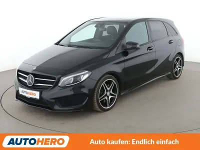 Gebraucht Mercedes B220 AMG line 177 PS (130 kW) 2015 Schwarz Kleinwagen