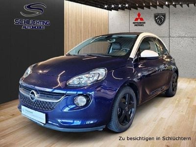 Gebraucht Opel Adam Open Air 101 PS (74 kW) 2017 Ocean blue (metallic) Kleinwagen