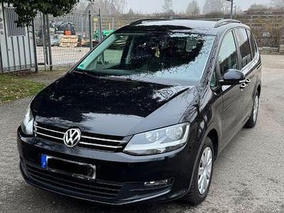 Gebraucht VW Sharan Trendline 140 PS (102 kW) 2011 Schwarz Van / Kleinbus