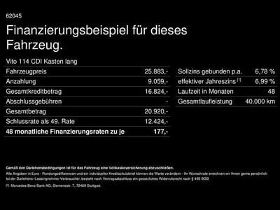 Gebraucht Mercedes Vito 136 PS (100 kW) 2023 Weiß Van