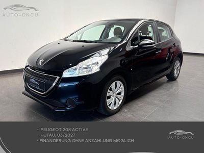 Brugt Peugeot 208 Active 95 HK (69 kW) 2012 Sort Hatchback