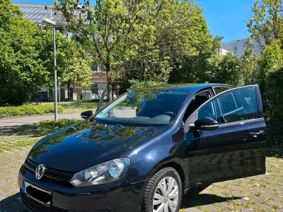 Gebraucht VW Golf VI 80 PS (58 kW) 2009 Schwarz Kleinwagen