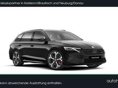 Neu Skoda Octavia RS 265 PS (194 kW) 2026 Blackmagic perleffekt (schwarz) Kombi