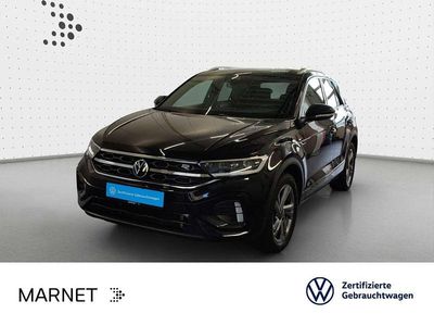 Gebraucht VW T-Roc R-line 110 PS (80 kW) 2023 Deep black perleffekt SUV