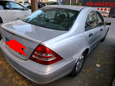 Brugt Mercedes C180 129 HK (94 kW) 2000 Sølv Sedan