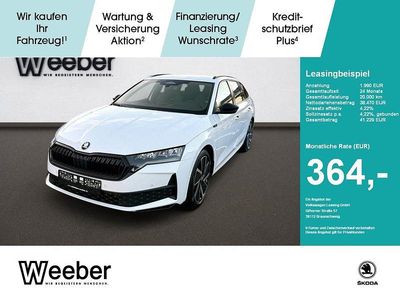Weiß Neu 2025 Skoda Octavia SportLine Kombi | 38.470 € (Etwas zu teuer)