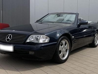 Gebraucht Mercedes SL320 224 PS (164 kW) 2000 Schwarz Cabrio