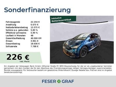 Gebraucht Cupra Born 150 kW (204 PS) 2022 Aurora blue metallic Kleinwagen