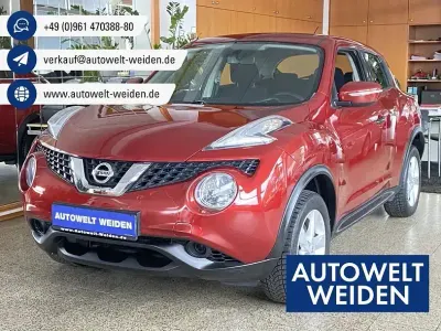 Używany Nissan Juke 94 KM (69 kW) 2014 Czerwony SUV