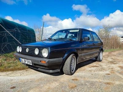 Usata VW Golf II 54 CV (39 kW) 1989 Blu Utilitaria