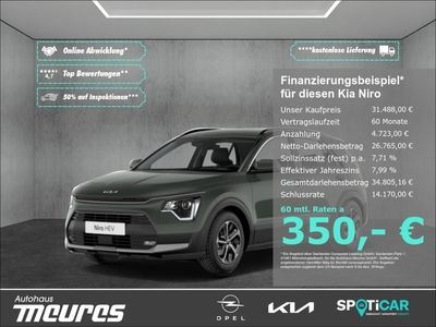 gebraucht Kia Niro 1.6 HEV Vision Hybrid Navi Klimaautom SHZ