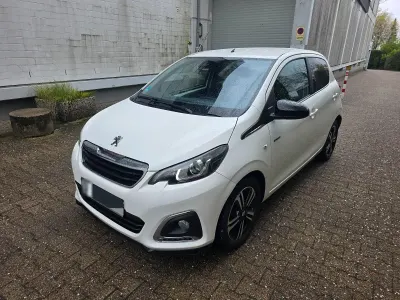 Gebraucht Peugeot 108 GT-line 82 PS (60 kW) 2017 Weiß Kleinwagen