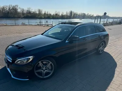Gebraucht Mercedes C250 AMG line 204 PS (150 kW) 2015 Schwarz Kombi