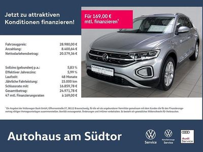 Second-hand VW T-Roc Style 150 CP (110 kW) 2024 Argintiu SUV
