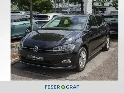 Gebraucht VW Polo Highline 95 PS (69 kW) 2021 Deep black perleffekt Kleinwagen