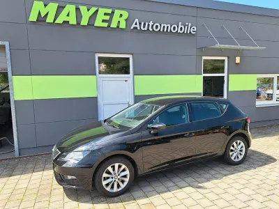 Gebraucht Seat Leon Style 125 PS (91 kW) 2017 Schwarz Limousine