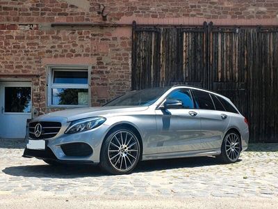 gebraucht Mercedes C400 4MATIC AMG/Pano/360°/HUD/Keyless