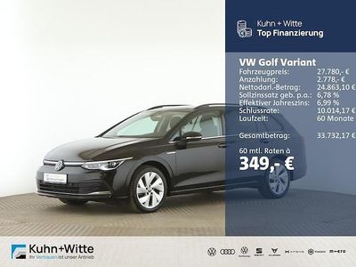 Brugt VW Golf VIII Style 150 HK (110 kW) 2024 Sort Stationcar