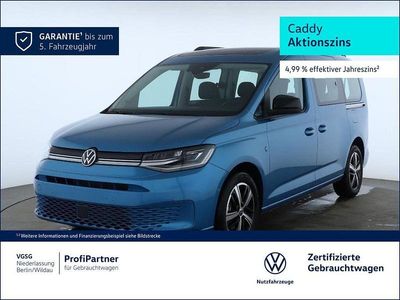 Gebraucht VW Caddy Maxi Life Life 122 PS (89 kW) 2024 Blau Van / Kleinbus