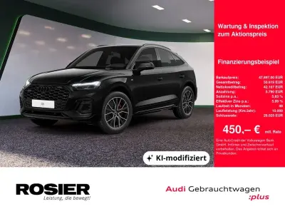 Gebraucht Audi Q5 Sportback S-Line 204 PS (150 kW) 2023 Schwarz SUV