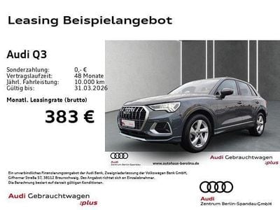 Grau Gebraucht 2024 Audi Q3 Advanced Plus SUV | 36.418 € (Fairer Preis)