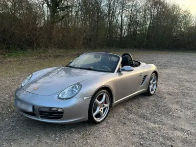 Usata Porsche Boxster S 280 CV (205 kW) 2005 Argento Cabrio
