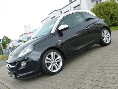 Gebraucht Opel Adam Glam 87 PS (63 kW) 2015 Schwarz Kleinwagen