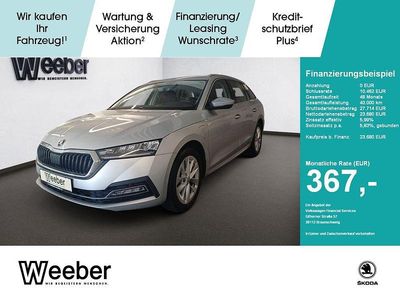 Gebraucht Skoda Octavia Style 204 PS (150 kW) 2022 Brilliantsilber (metallic) Kombi