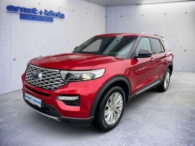 Gebraucht Ford Explorer Hybrid Platinum 457 PS (336 kW) 2024 Rot SUV