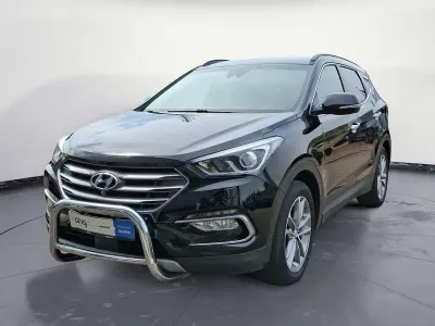 Gebraucht Hyundai Santa Fe Premium 200 PS (147 kW) 2017 Phantom black / mic SUV