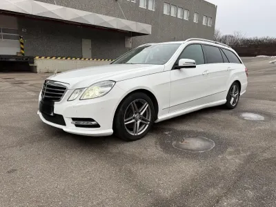 Gebraucht Mercedes E200 AMG 136 PS (100 kW) 2012 Weiß Kombi
