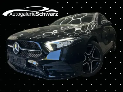 Second-hand Mercedes A180 AMG 136 CP (100 kW) 2022 Negru Berlinǎ