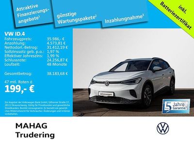 Weiß Gebraucht 2025 VW ID.4 Pro SUV | 35.986 € (Superpreis)