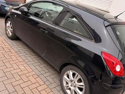 Gebraucht Opel Corsa 80 PS (58 kW) 2008 Schwarz Kleinwagen