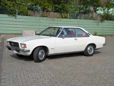 Gebraucht Opel Rekord 98 PS (72 kW) 1972 Weiß Coupé