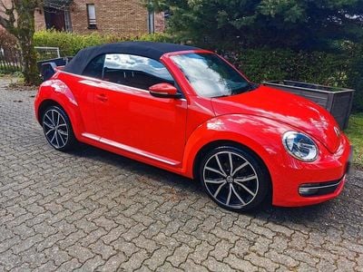 Gebraucht VW Beetle Cabriolet 105 PS (77 kW) 2013 Rot Cabrio