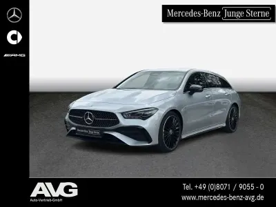 Gebraucht Mercedes CLA200 Shooting Brake AMG Edition 163 PS (119 kW) 2025 Lack hightechsilber Kombi
