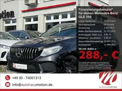 Second-hand Mercedes GLE350 AMG line 258 CP (189 kW) 2015 Negru SUV