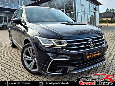Usata VW Tiguan R-line 150 CV (110 kW) 2021 Nero SUV