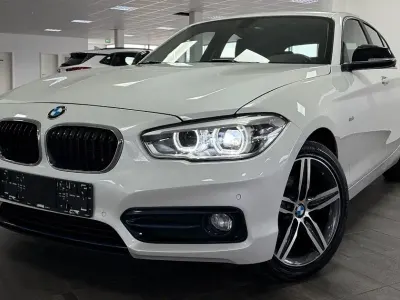 Gebraucht BMW 116 Sport Line 116 PS (85 kW) 2016 Weiß Kleinwagen