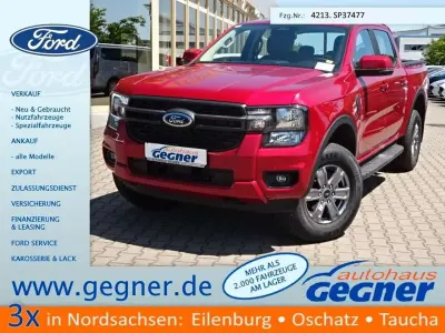 Nowe Ford Ranger XLT 170 KM (125 kW) 2025 Czerwony Pickup