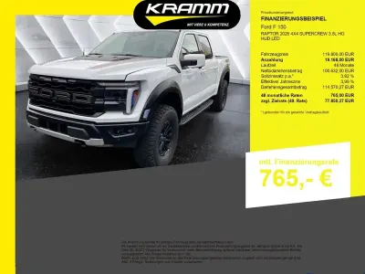 Neu Ford F-150 Raptor 457 PS (336 kW) 2026 Weiß Pickup